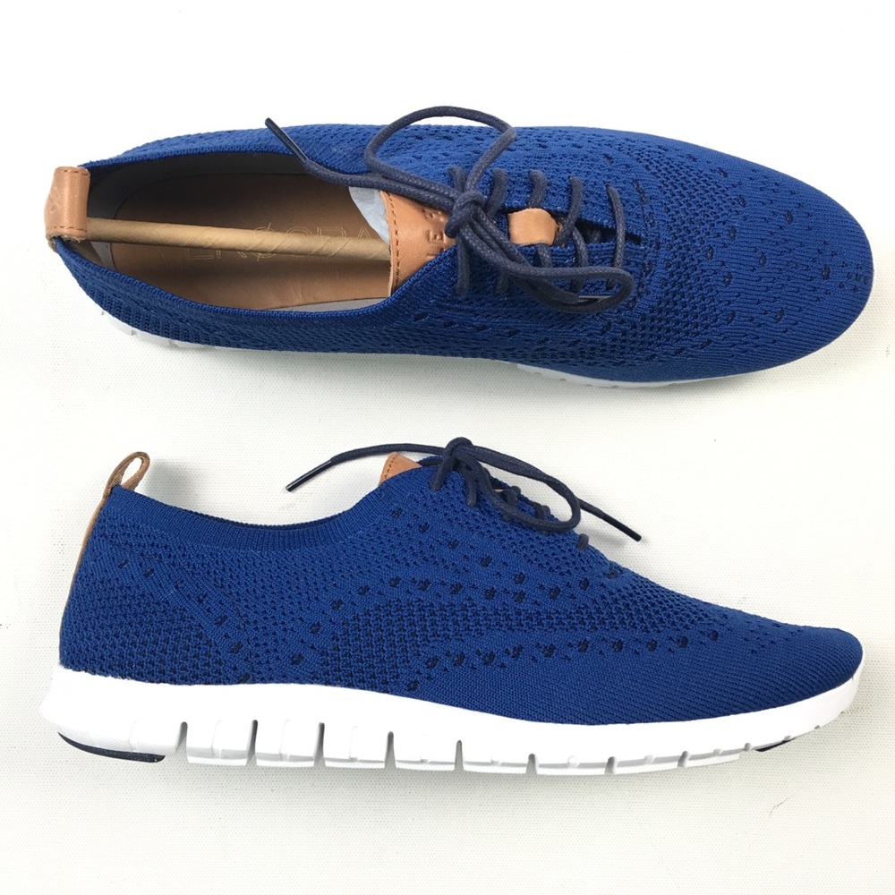 Cole Haan Zerogrand Zero Grand Blue White Shoes - Picture 1 of 7